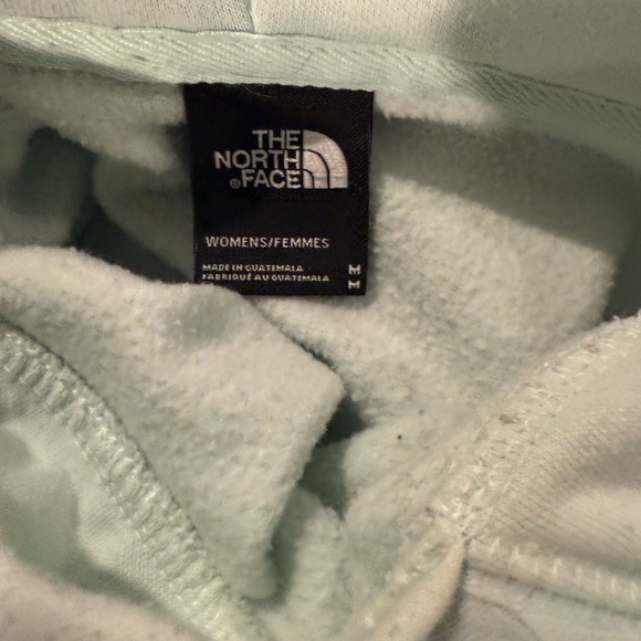 The North Face 2 Sided Hoodie Mint Green Size Medium. - Picture 3 of 7
